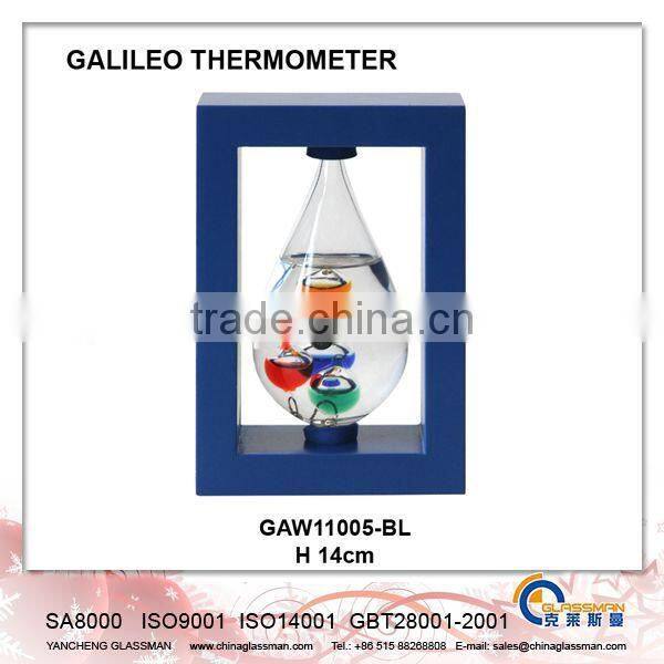 Galileo thermometer functional decoration