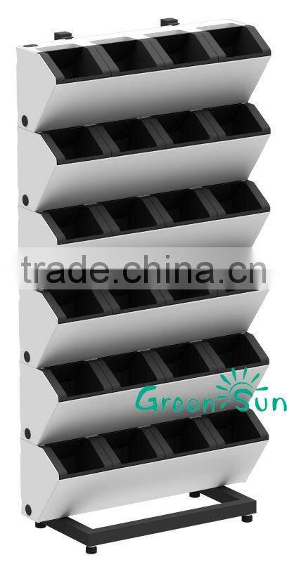 plastic vertical garden pots and hanging wall planters