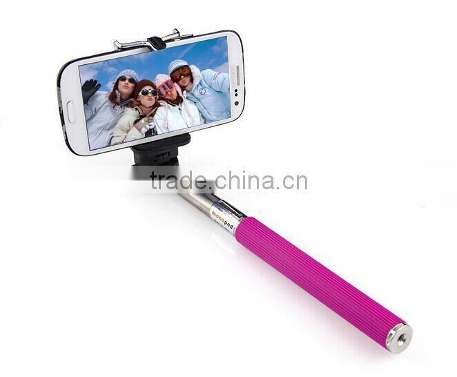 Bluetooth Extendable Selfie Monopod, wireless monopod for Iphone and Android smart phones