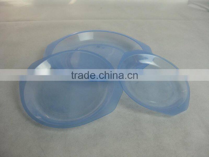 9 inch/7 inch/6 inch plastic fruit plate dish tray hot sale