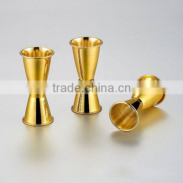 OEM logo stainless steel electroplating wine glass