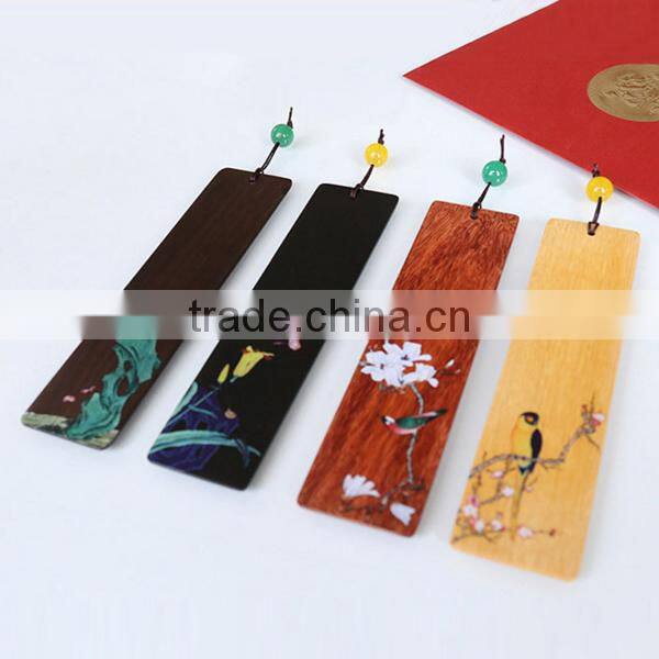 Natural wooden bookmark, custom handmade wood crafts gift
