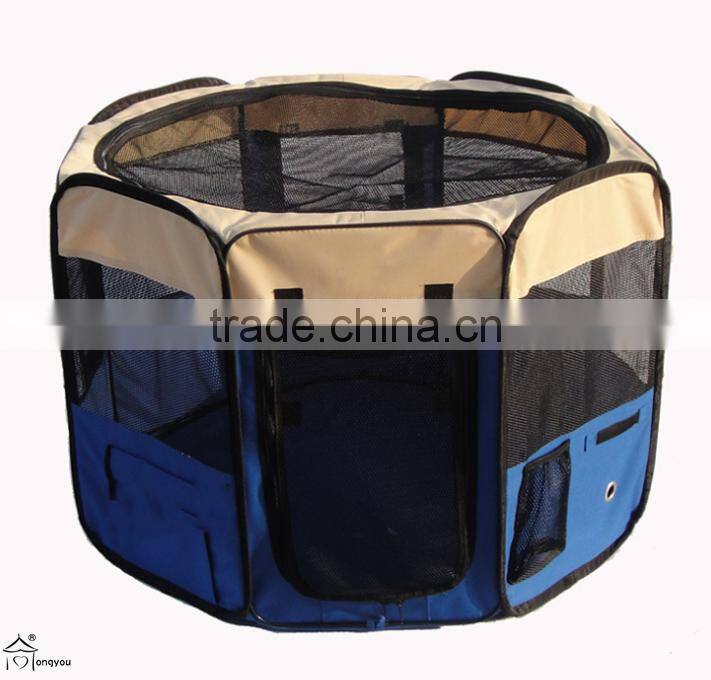 Folding Pet Bed Tent,Dog Bed Tent with Eight Panels