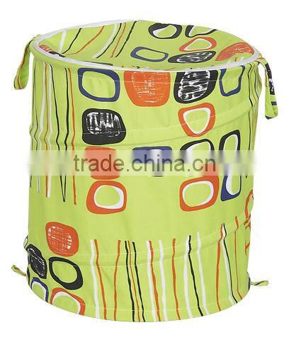 Durable Red Foldable Cotton Canvas Laundry Hamper With Drawstring Cover Dirthy Clothes Storage Folding Laundry Bag Custom Design