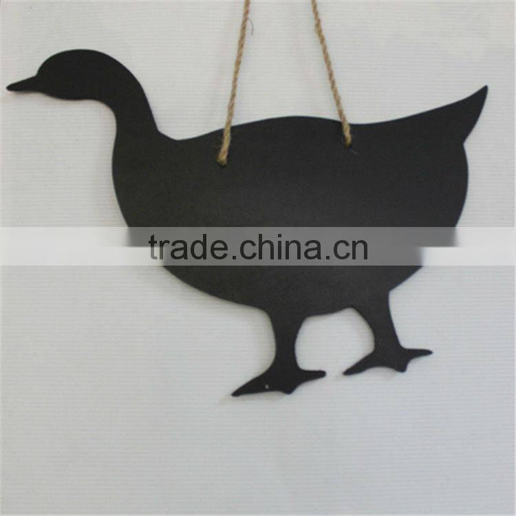 wholesale in stock anmial chalkboard blackboard roap hotel decor message board writing board decorative memo board duck board
