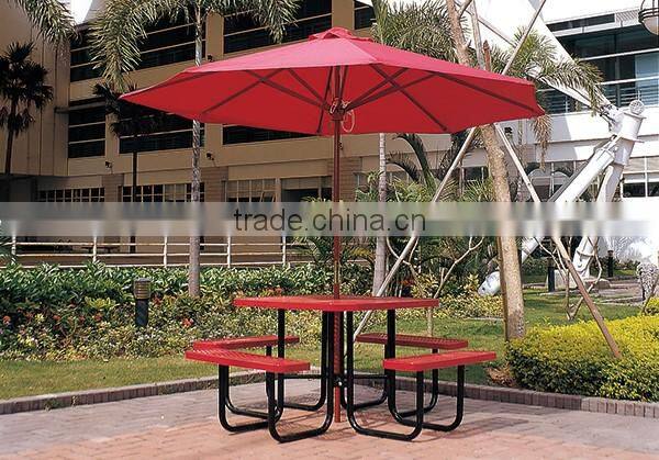 Arlau Steel Outdoor Furniture China,Outdoor Chairs And Tables,Picnic Table Benches