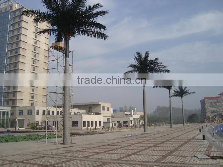 Outdoor artificial coconut tree shopping malls cheap wholesale fake palm tree