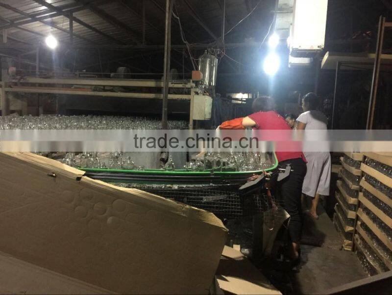 450ml light lamp bulb drink beverage glass juice bottles,ball jar with golden caps