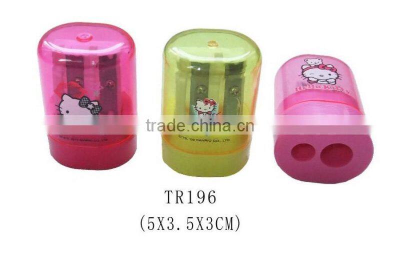 plastic cute pencil sharpener