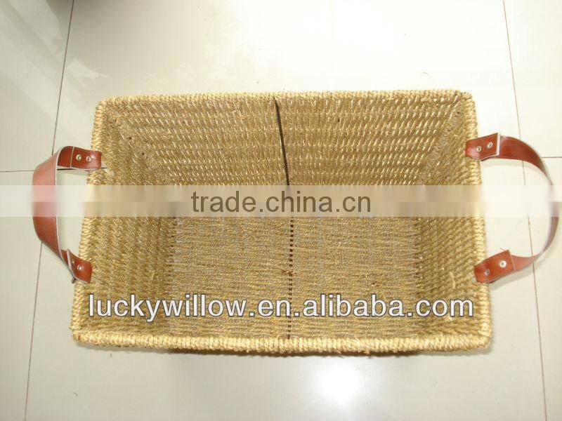 homes storage Handwoven Medium Tapered basket weaving
