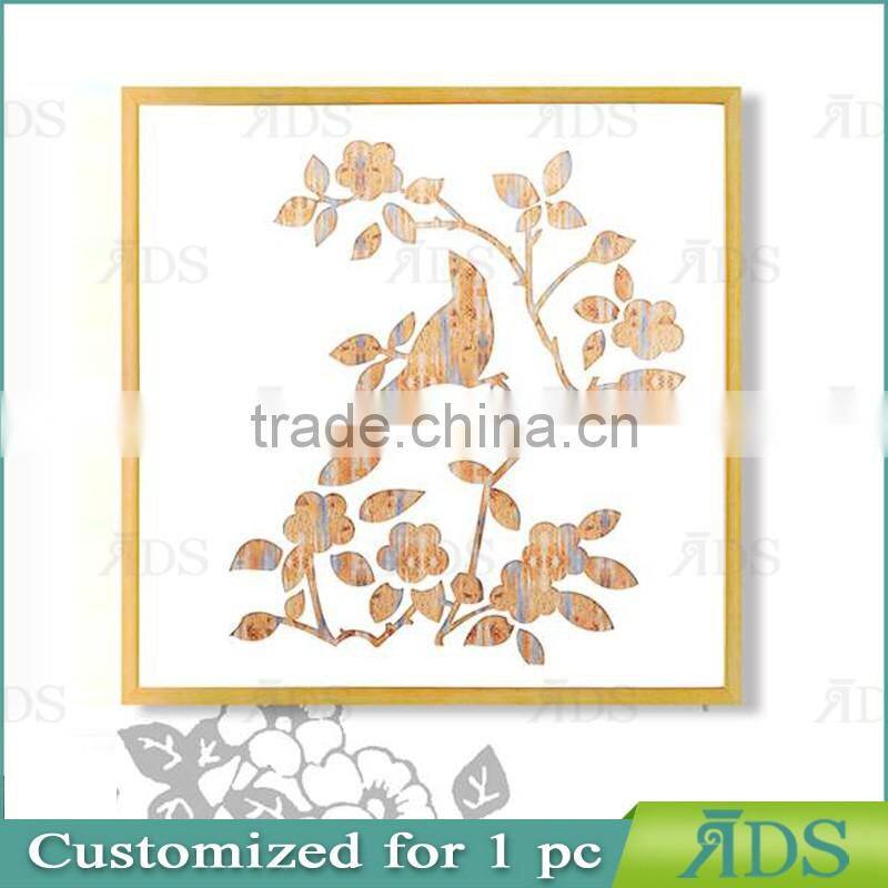 Framed Handmade Flower & Bird 3D Wall Art