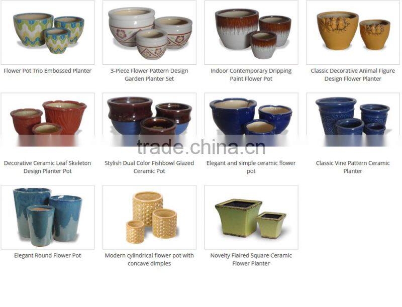 Classic Decorative Animal Figure Design Flower Planter