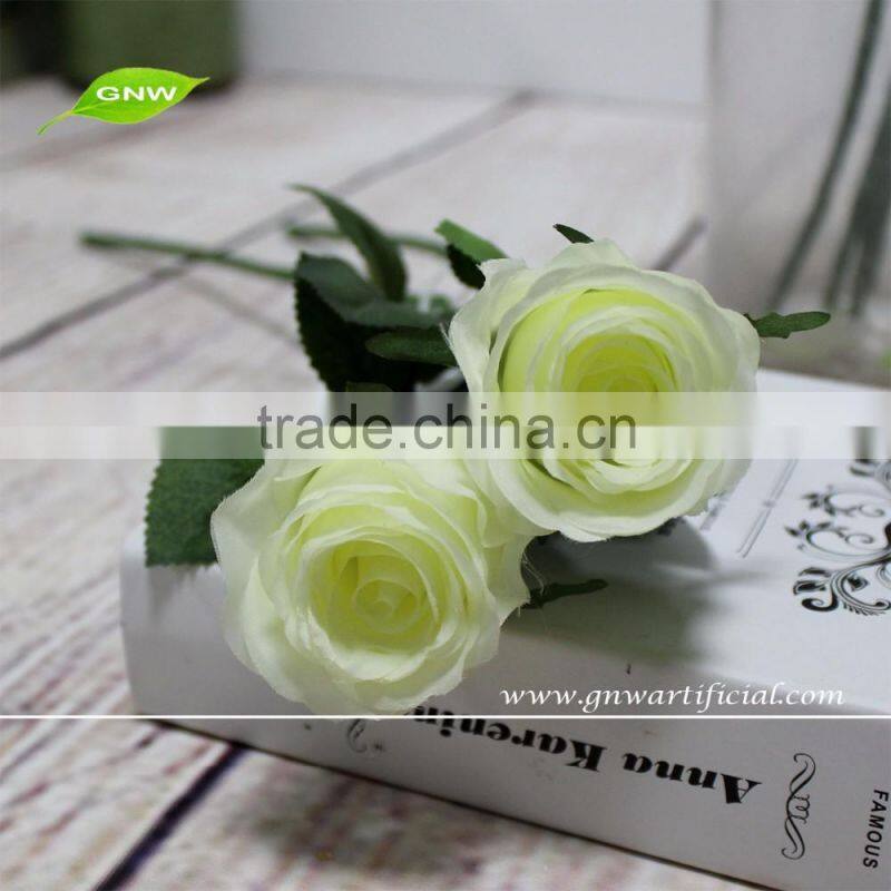 GNW FL-RS48-6CM New design cheap Kelly artificial flower rose for sale