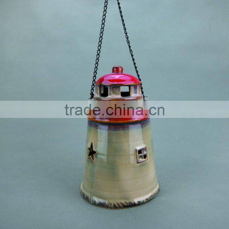 Outdoor Bright LED Ceramic Lantern