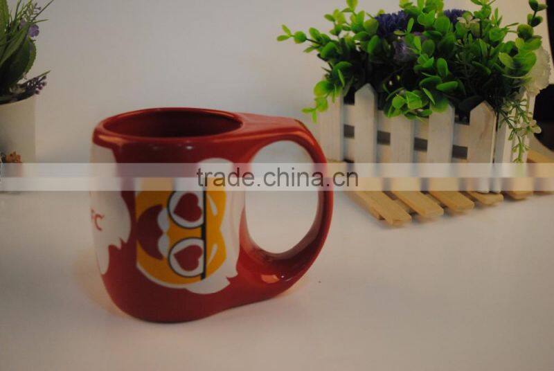 2017 Novelty Custom Magic Ceramic Mug KFC