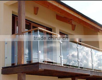Stainless Steel and Timber Handrail for Interior and Exterior Stairs