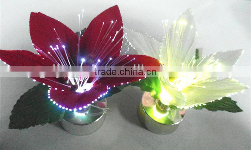 decorative lights artificial flowers