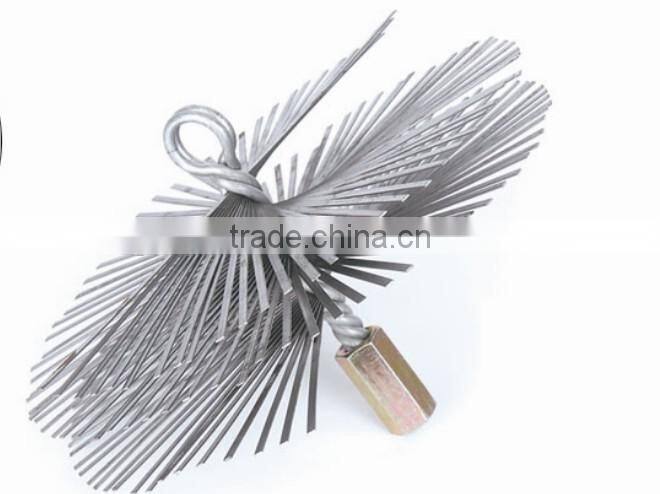 steel chimney brusheshead round