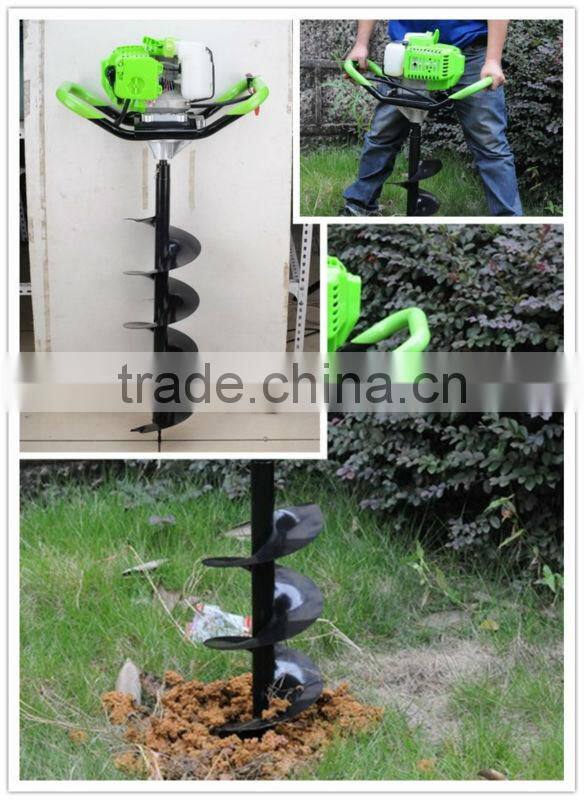 51.2cc powerful gasoline earth auger with CE&GS new design