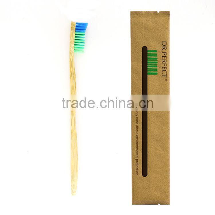 Bright White Smiles Teeth Whitening Environment-Friendly Adult Bamboo Toothbrush