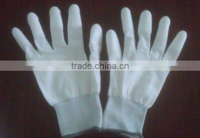 PU Finger Tip Coated Glove , Work Glove , PU Glove