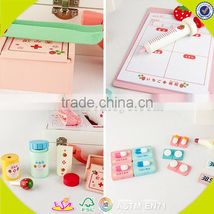 New Design Education kids wooden doctor set toy New type toy doctor kit on sale W10D107