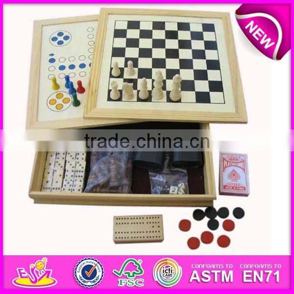 2015 New and popular wooden checker toy for kids,cheap wooden checker set for children,hot sale wooden checker WJ277126