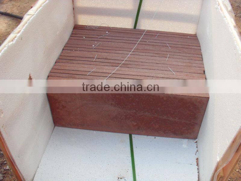 red sandstone bricks