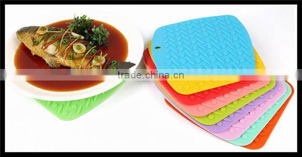 silicone hot pad/heat resistant silicone mat