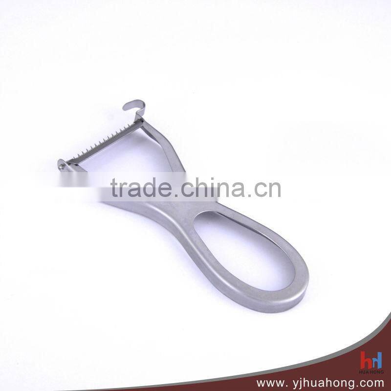 Full stainless steel vegetable peeler /zester HPL-37