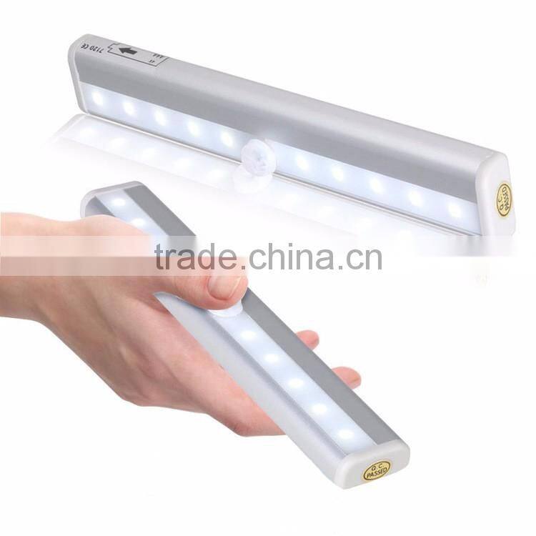 LED PIR Motion Sensor Closet Wardrobe Cupboard Cabinet Night Light