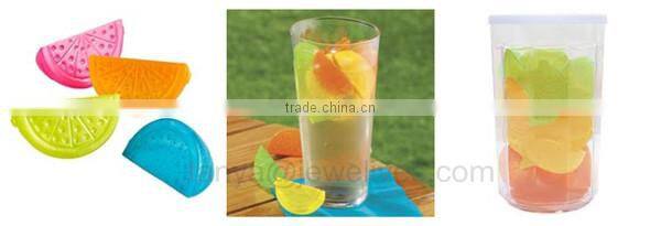 Hot Wholesale Plastic Reusable Ice Cubes for Drinks