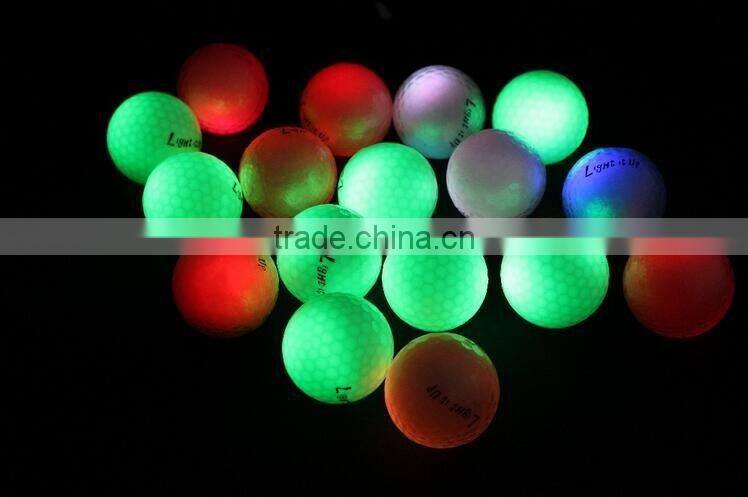 7 Colors Golf Ball Flashing Ball LED Ball