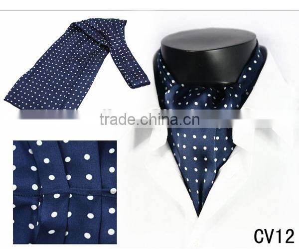 HD2-TC79 Men's new fashion 100% silk cravat