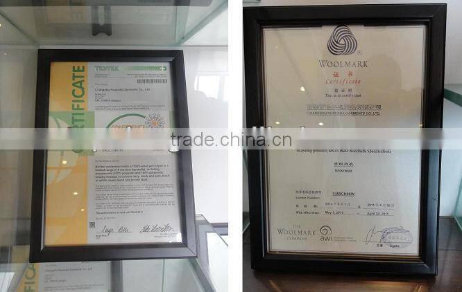 100% Merino wool thermal kids underwear for 3-16years old