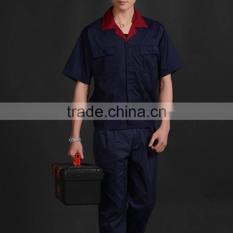 GZY 2015 New arrival short sleeve Uniform Design safety t-shirt for workers