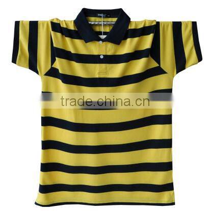 2017 summer new mens stripe short-sleeved Polo shirt China wholesale casual style men Polo shirt