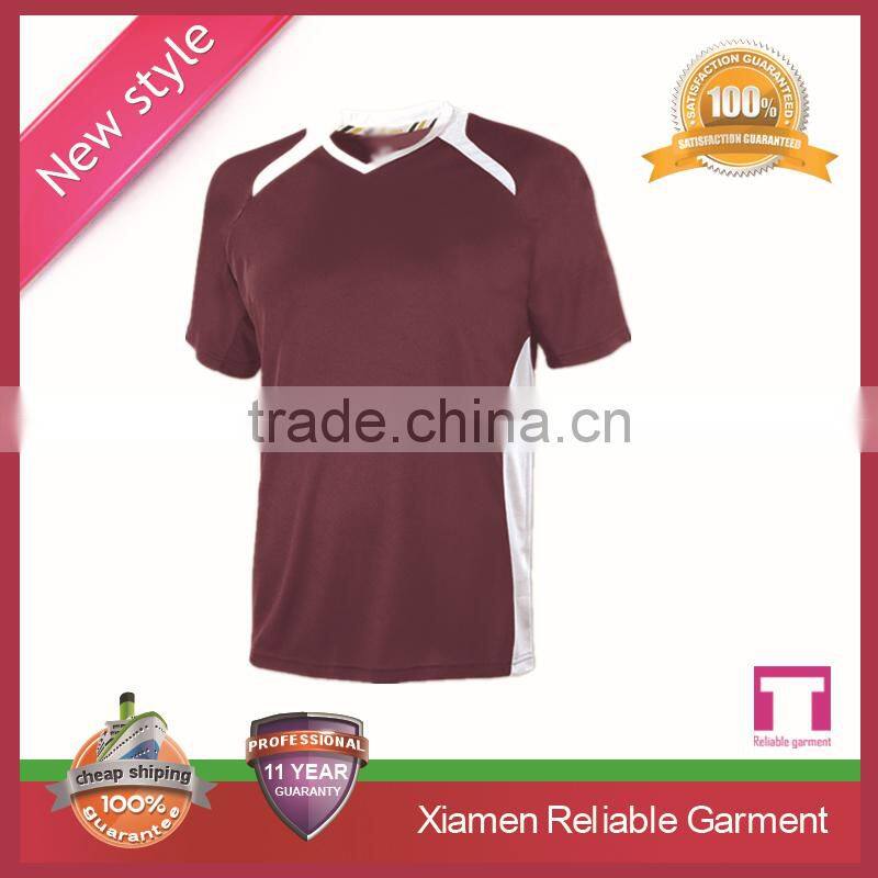 2016-2016 new season hot sale custom factory of soccer training jersey