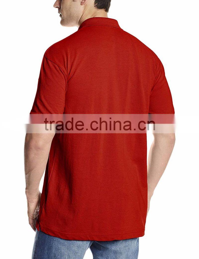 Professional Custom Colorful Short Sleeve Cotton Workwear Polo Shirts Made in China