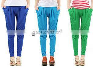 Latest fashion 2013 women's long colored pencil pants