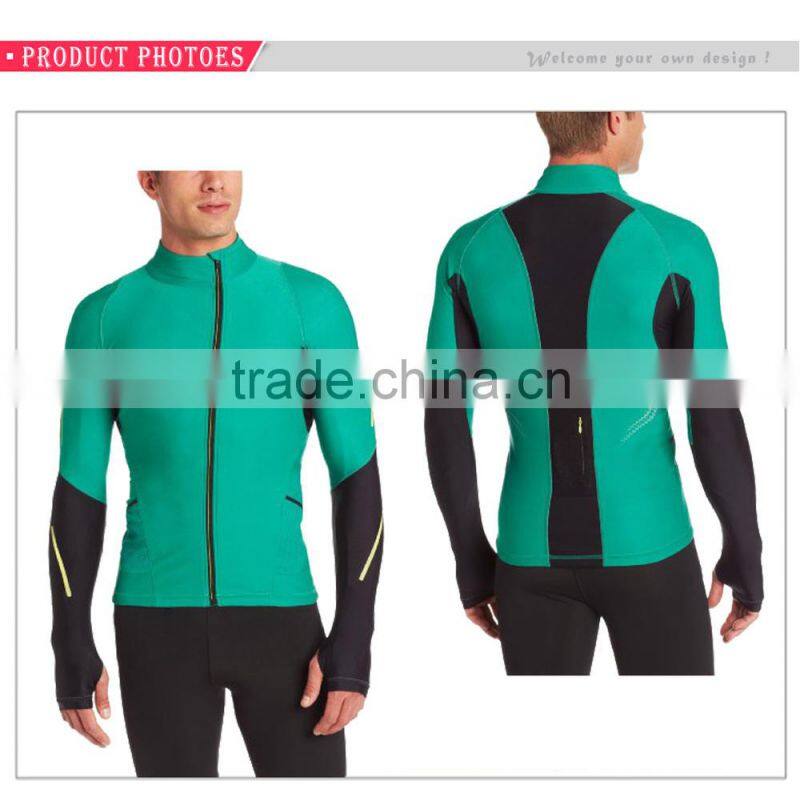 mens magnitude wind-resistant compressive running wear jacket