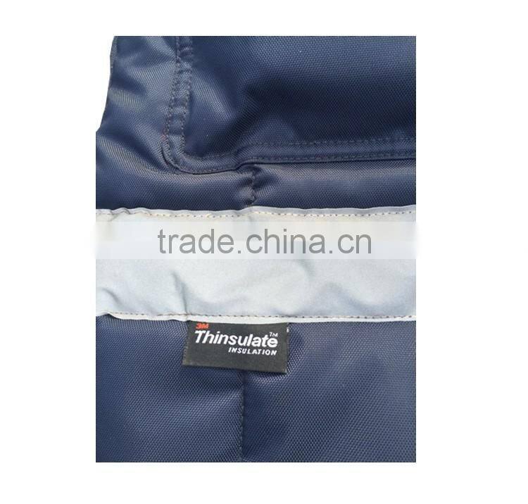 Mens cotton freeze jacket blue wear rough workwear uniform