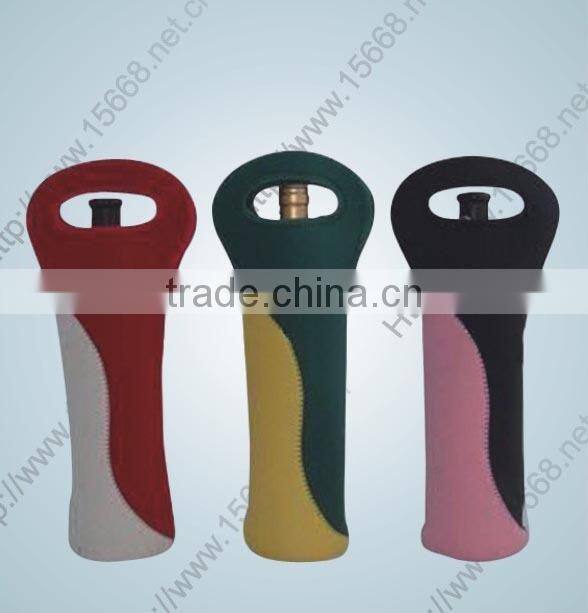 GR-B0172 unique fashion neoprene wine bottle cooler