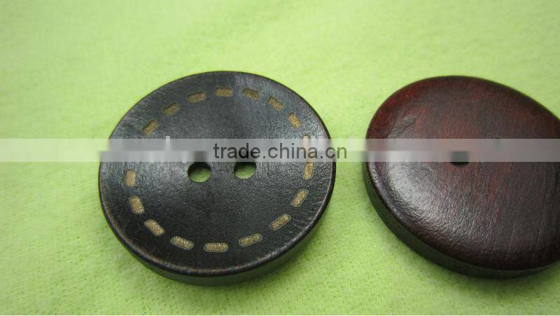 2Holes Coconut Shell Button For Garment