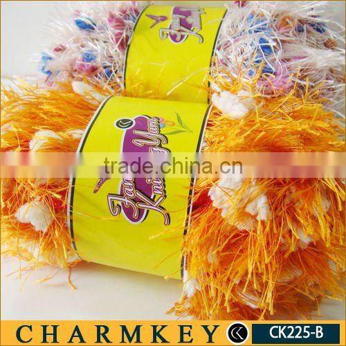 100%Polyester hand knitting yarn