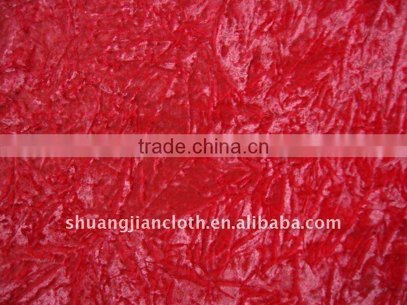 crushed woven velvet