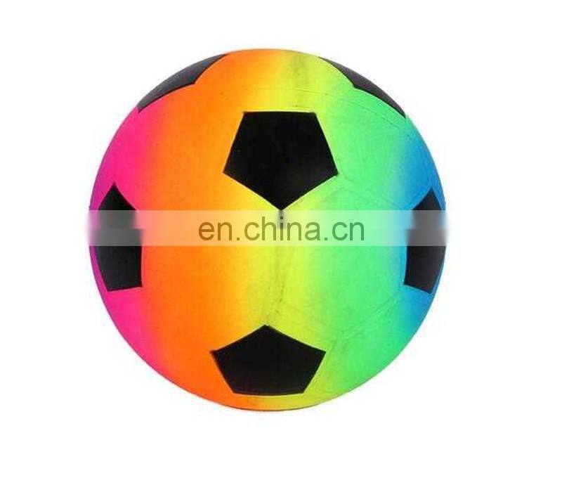 Wholesale Promotional Rainbow PVC Toy Ball