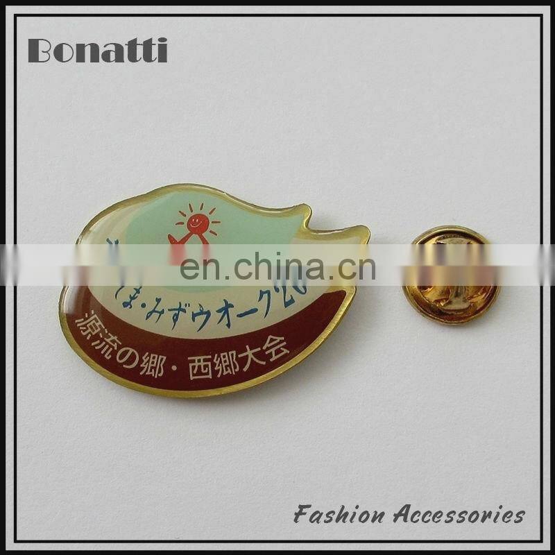 high quality fancy metal brooch pins