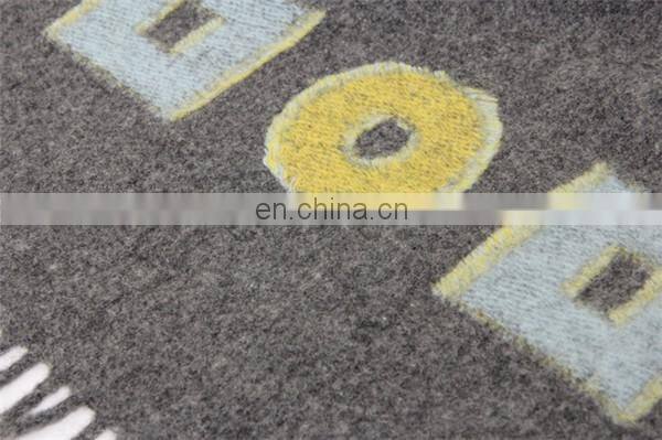 2016 new style square jacquard scarf winter woolen thick lambs wool lady shawl