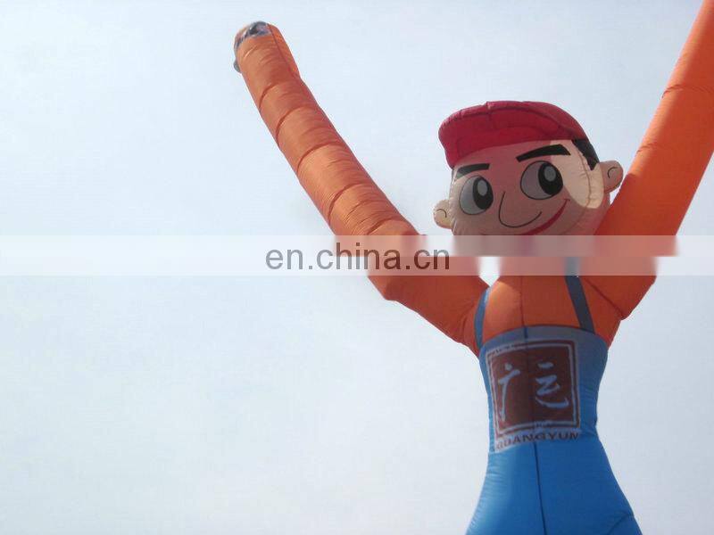 double leg giant dancing inflatable advertising air man on sale